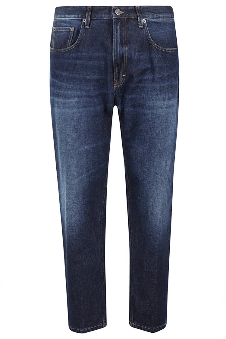 Dondup Low-Waisted Carrot Leg Jeans With Five-Pocket Design