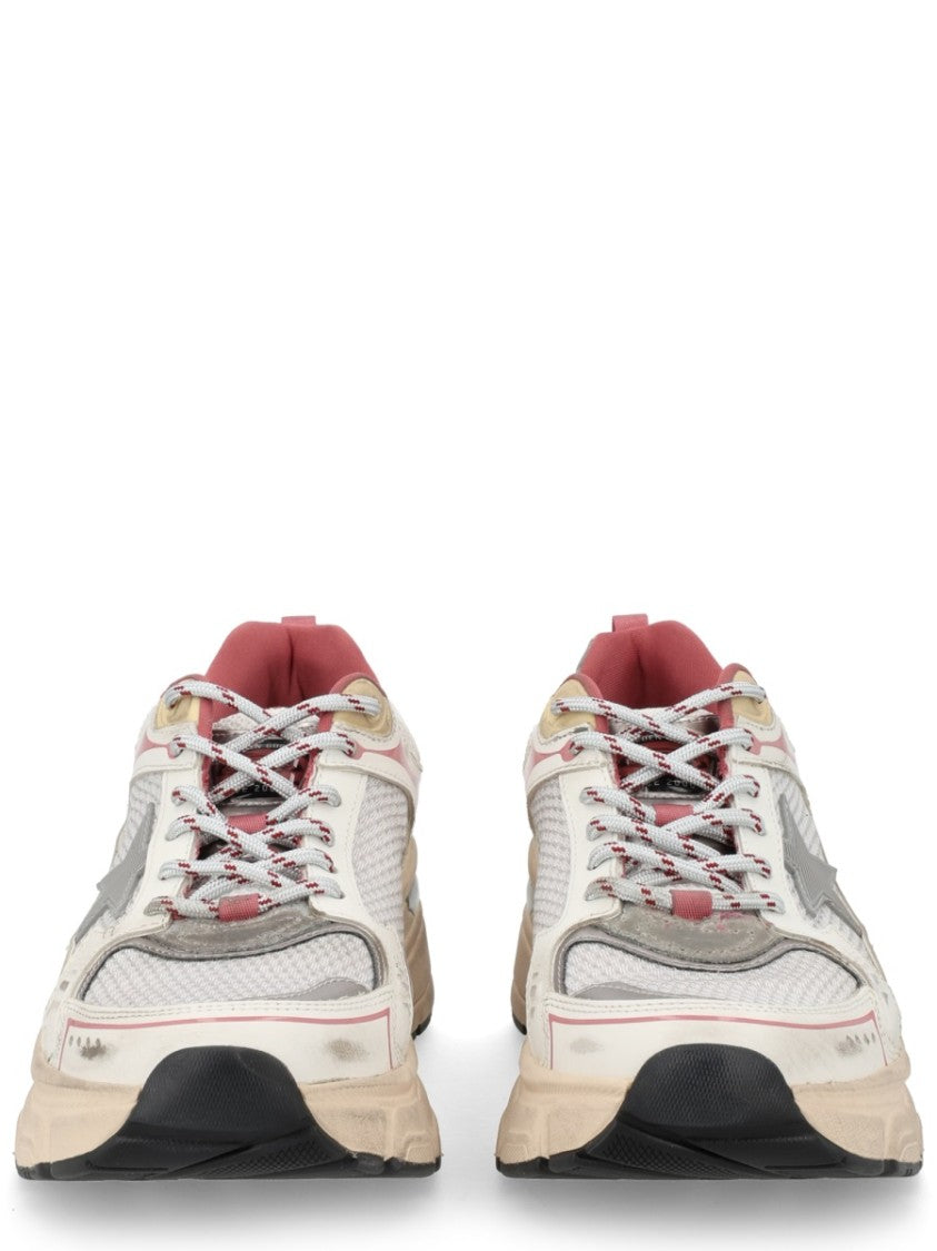 Golden Goose Lightstar Distressed Layered Chunky Sneakers