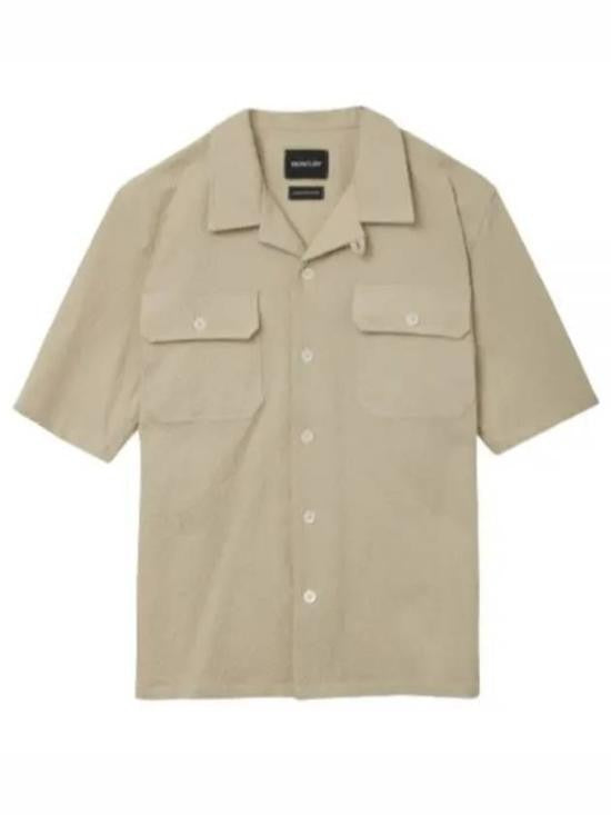 Howlin Short-Sleeved Relaxed Fit Shirt With Classic Collar