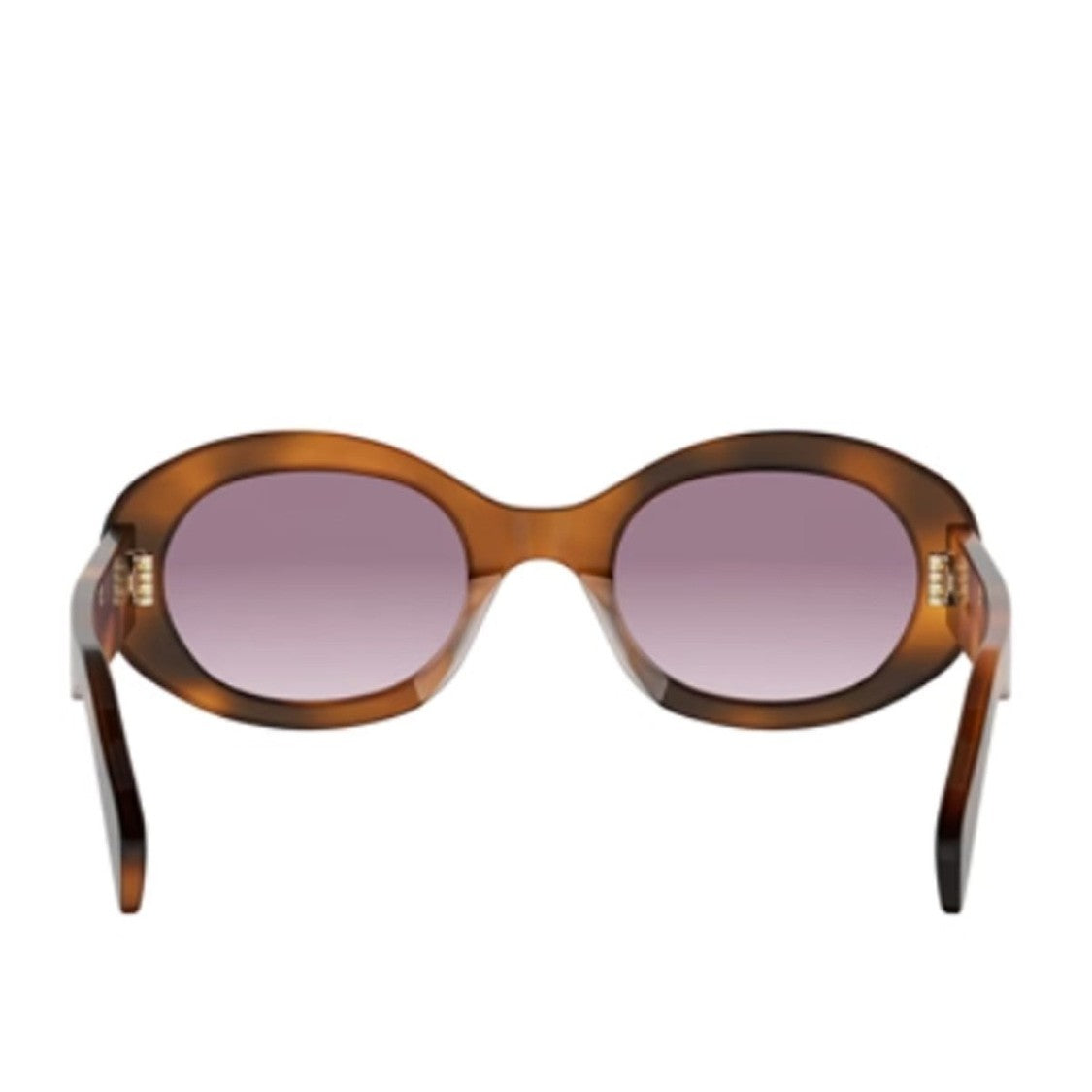 Celine Havana Triomphe Acetate Oval Sunglasses