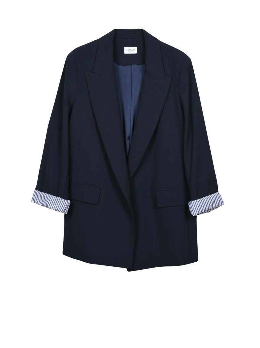 Marella Sport Open-Front Nova Jacket With Contrasting Lining