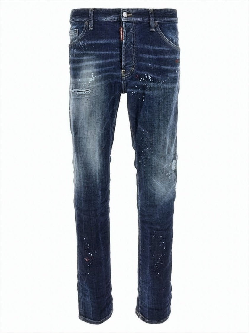 Dsquared2 Slim Fit Distressed Denim Pants