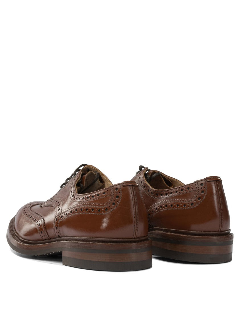 Tricker's Brogue Derby Shoes