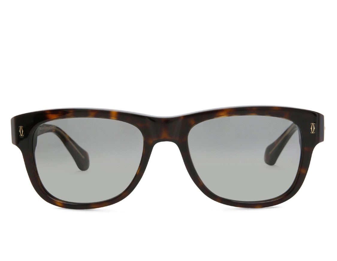 Cartier 10Ya48c0a - Faceted Acetate Rectangular Sunglasses