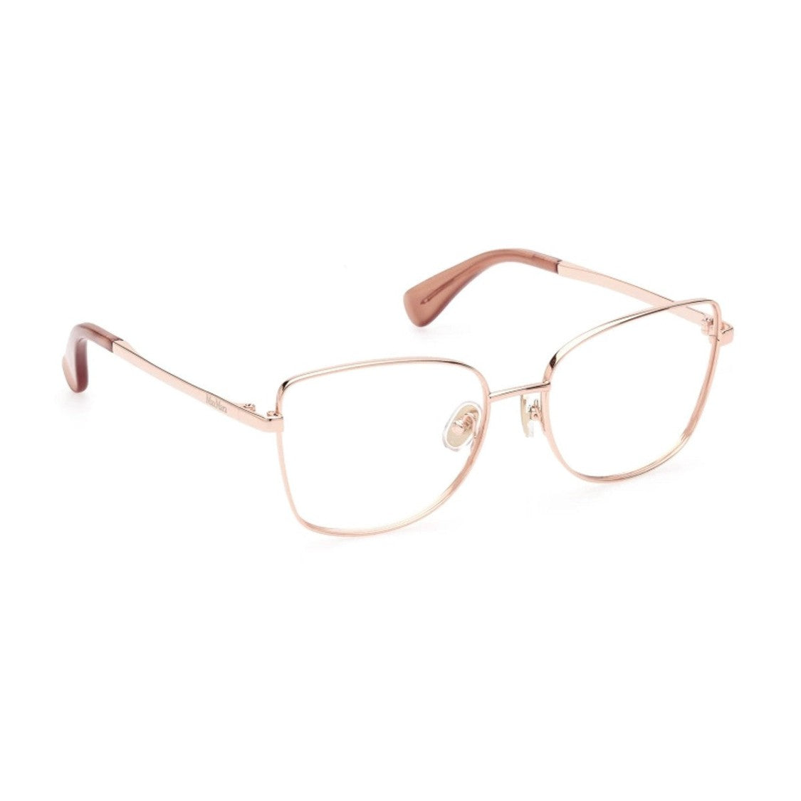 Max Mara Rose Gold Mm5074 Metal Glasses