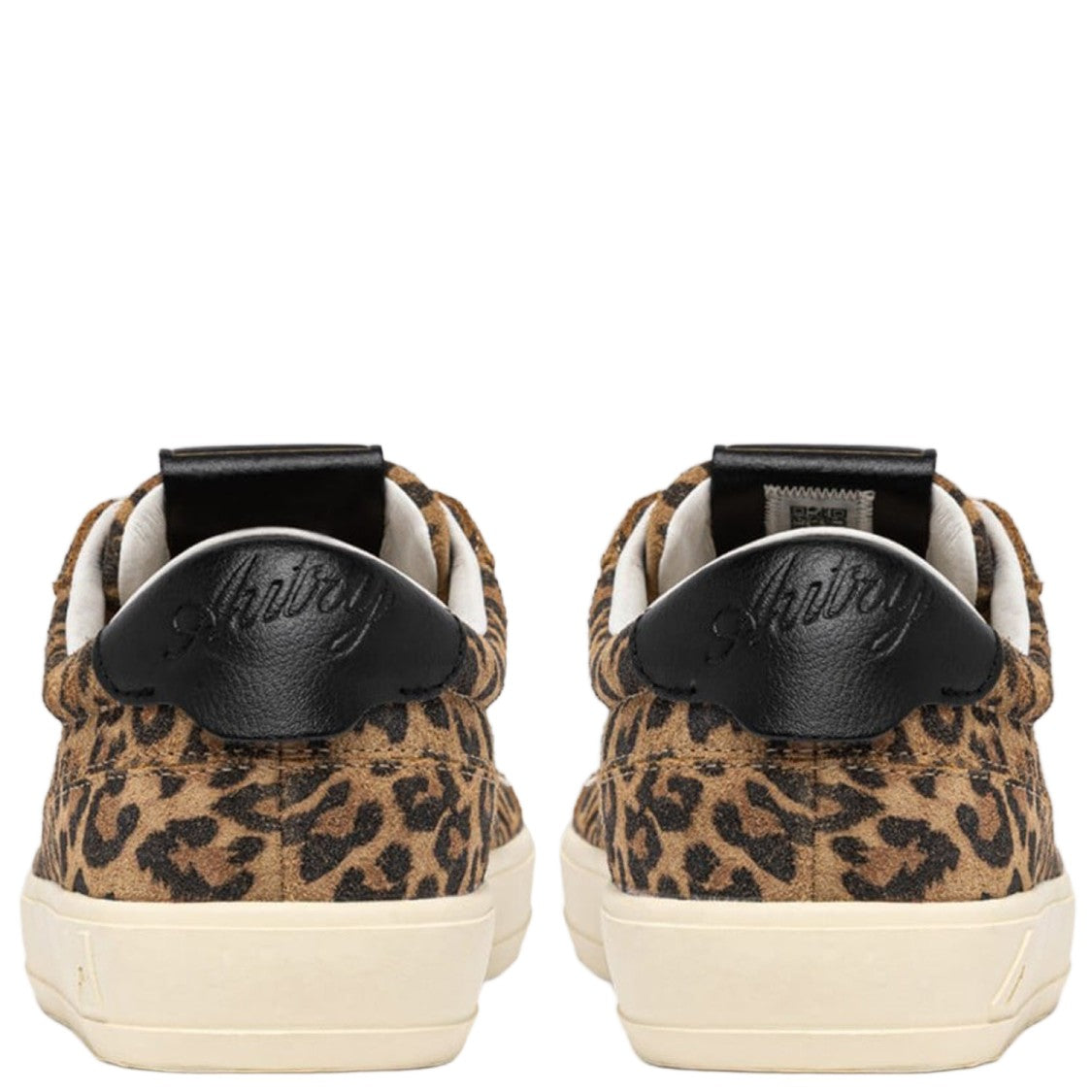 Autry Low-Top Sneakers With All-Over Animal Print And Suede Accents
