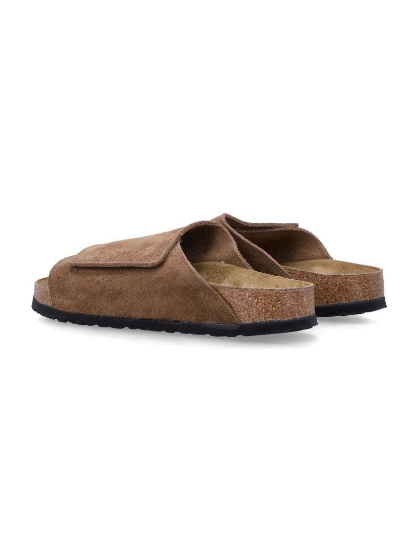 Birkenstock Solana Dark Tea Vl Suede Sandals