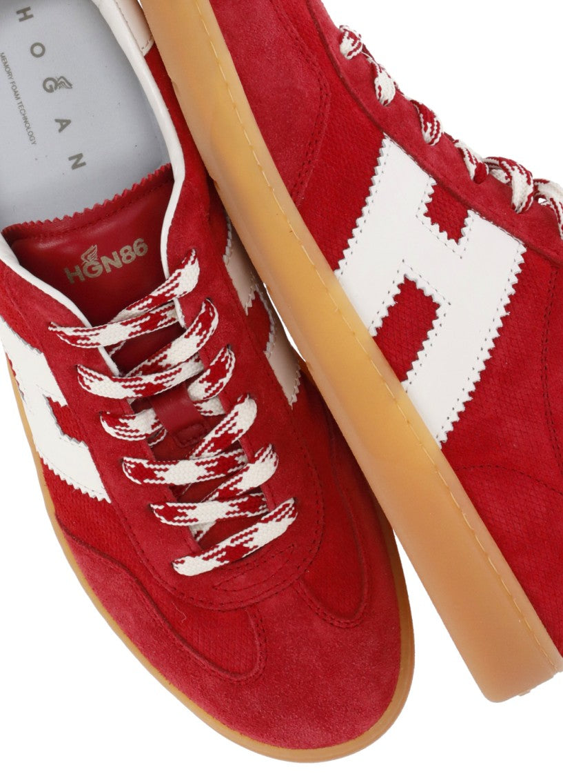 Hogan Red Cool Iconic H Sneakers