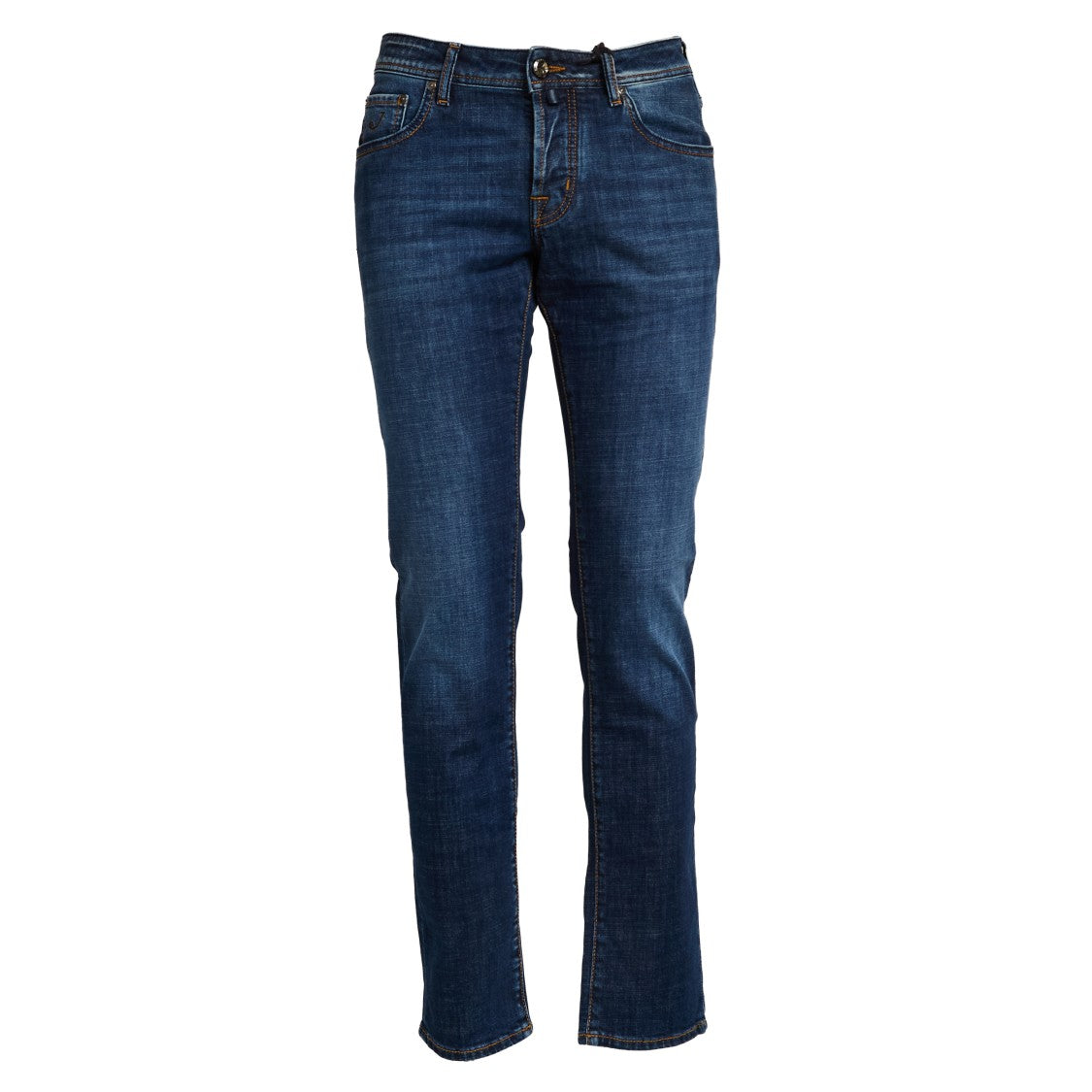 Jacob Cohen Slim Fit Denim Jeans With Classic Five-Pocket Design
