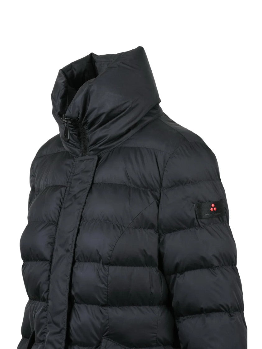 Peuterey Black Stafla Quilted Down Jacket