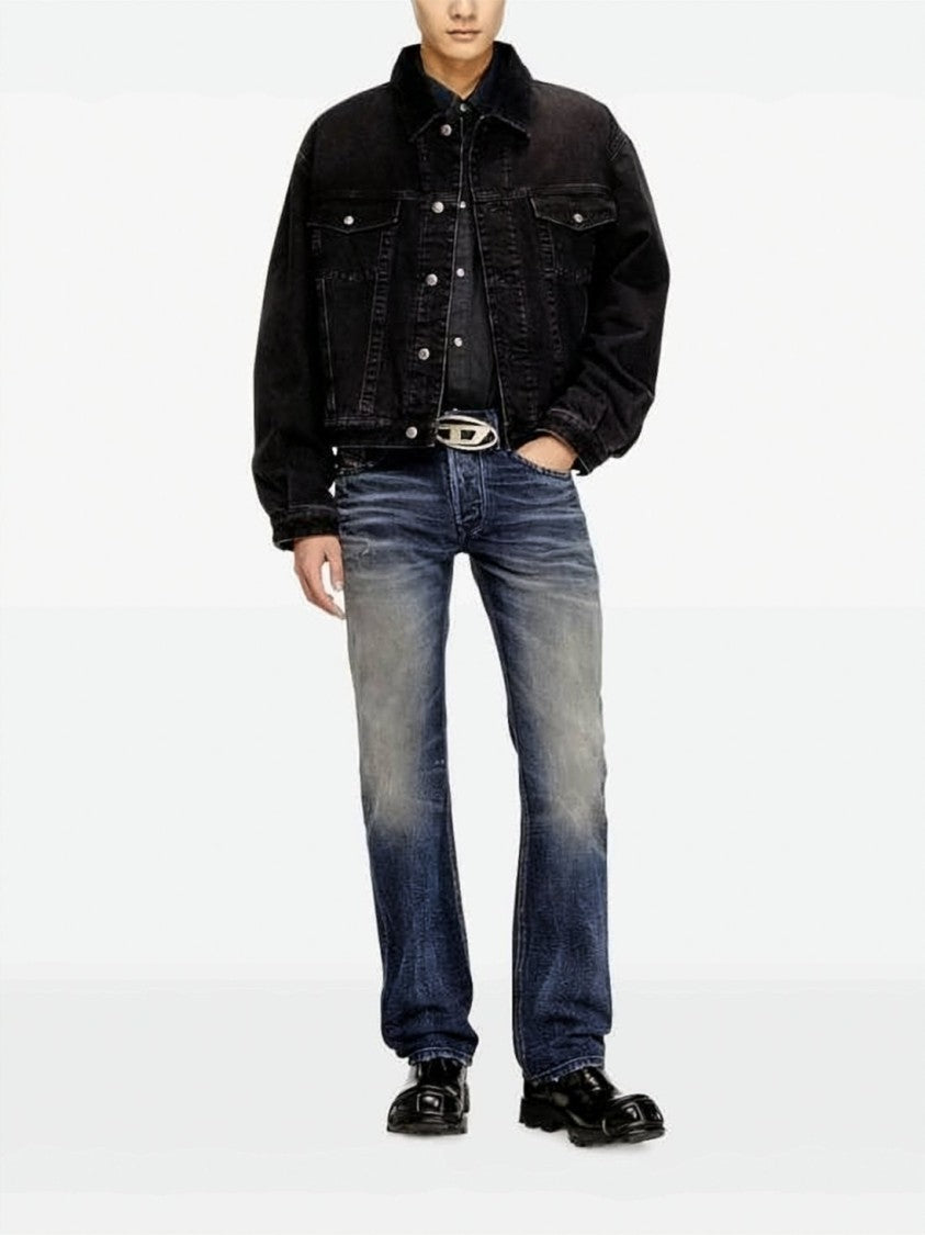Diesel Regular Fit Denim Jeans With Classic Five-Pocket Design
