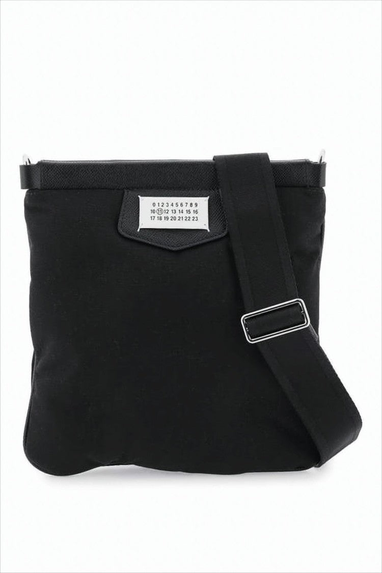 Maison Margiela Smooth Polyamide Shoulder Bag With Minimalist Design