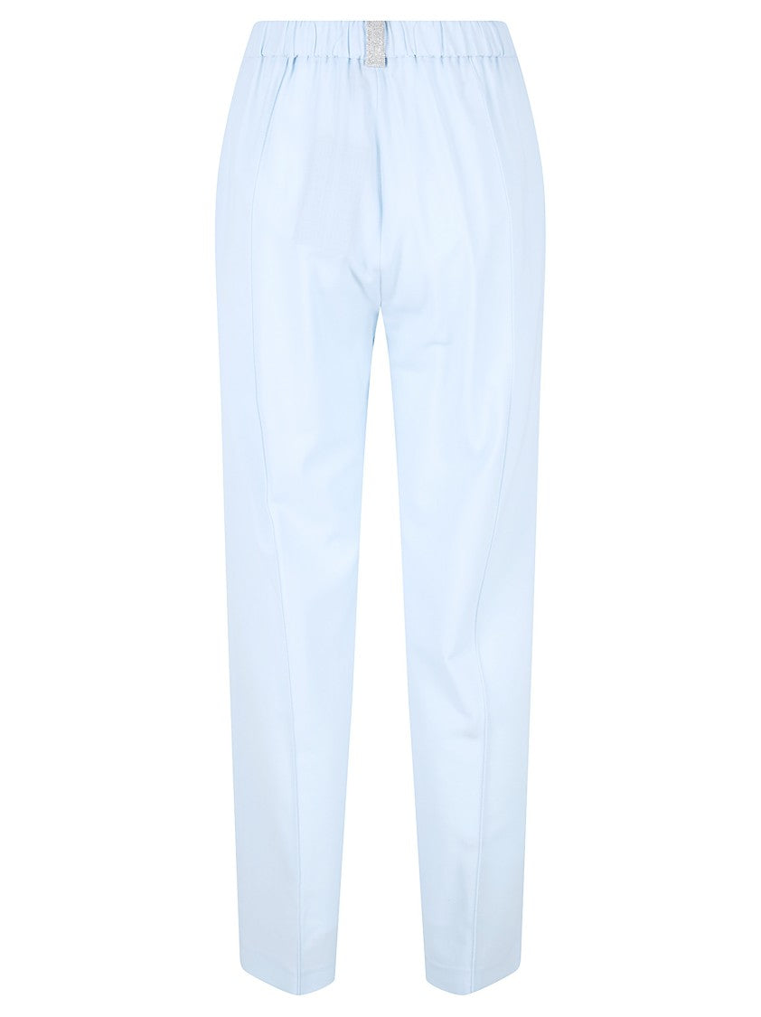 Fabiana Filippi Tailored Light Blue Jogging Trousers