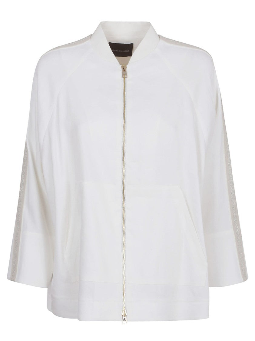 Lorena Antoniazzi Relaxed Fit Beige Jacket