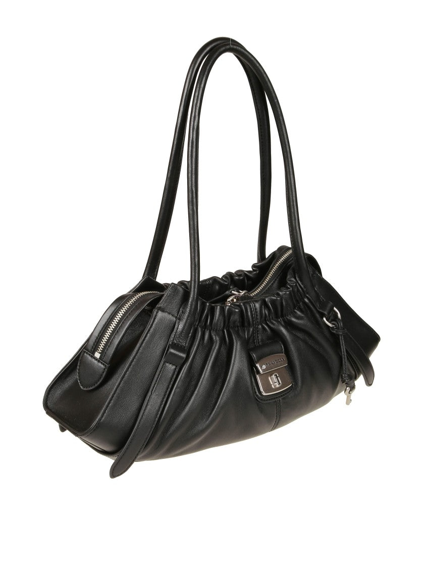 Marc Jacobs Structured Black Handbag With Smooth Finish