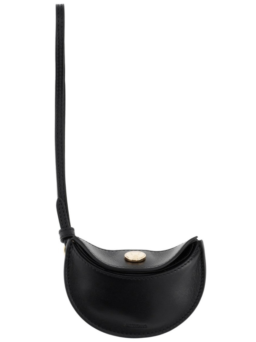 Jacquemus Calisso Black Crescent Wallet