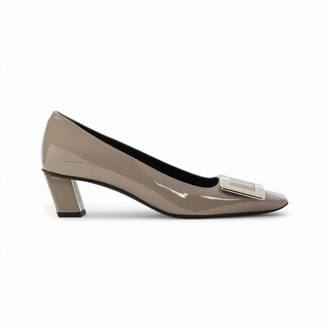 Roger Vivier Patent Leather Pumps With Block Heel