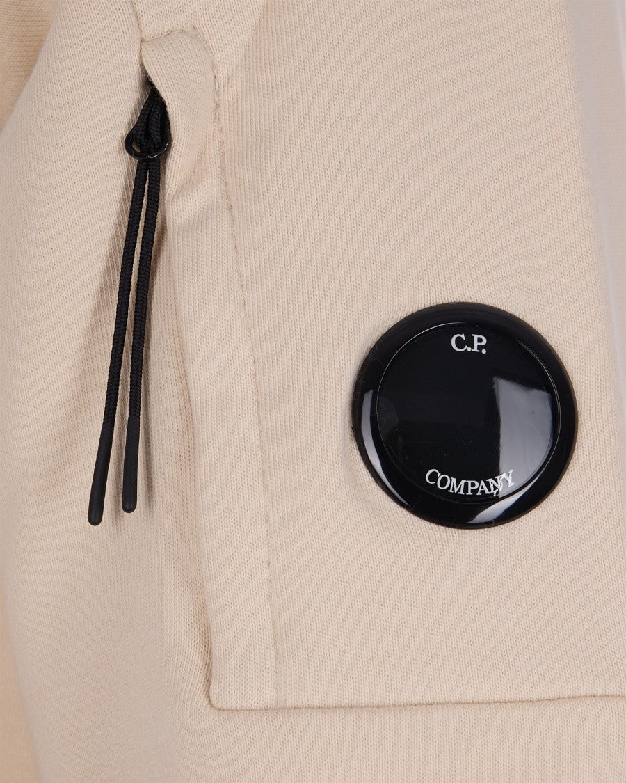 C.P. Company Crewneck Sweatshirt In Diagonal Raised Fleece