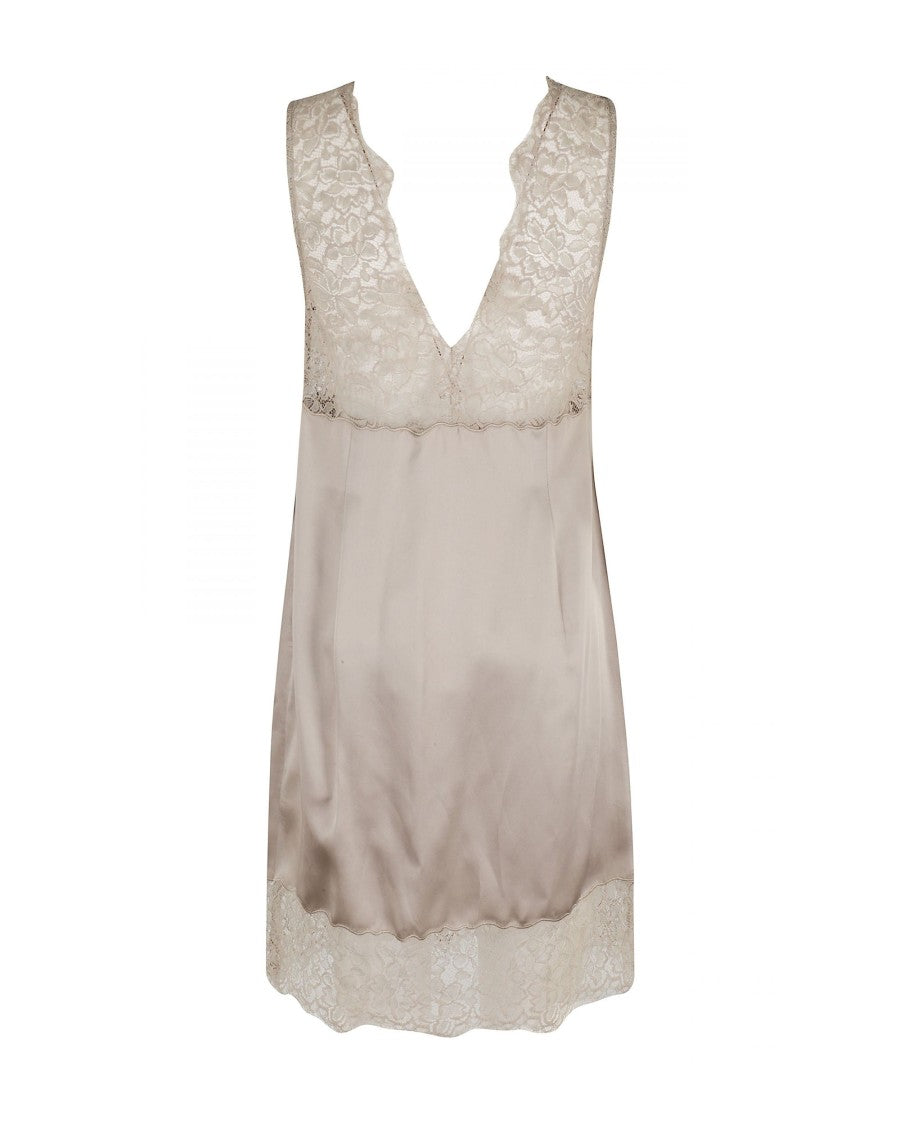 Marella Light Grey Lace Dress
