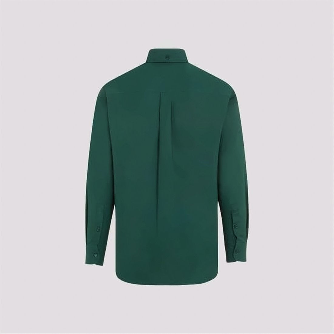 Burberry Deep Green Button-Down Shirt