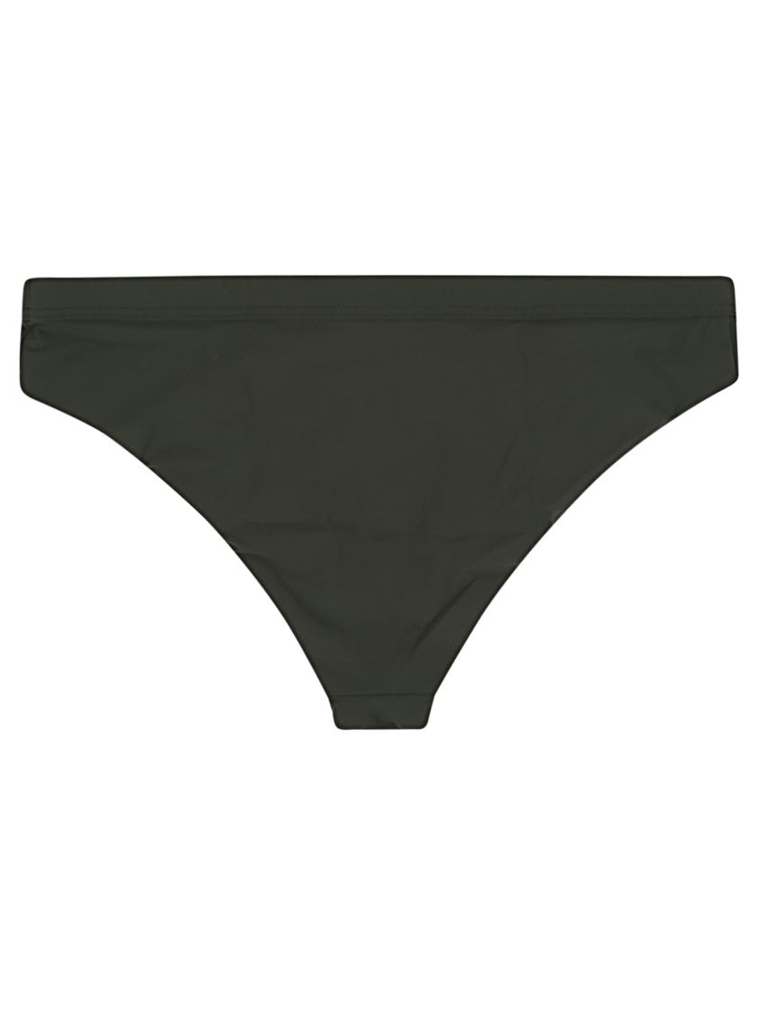 Jil Sander Green Swimwear With Low-Rise Cut
