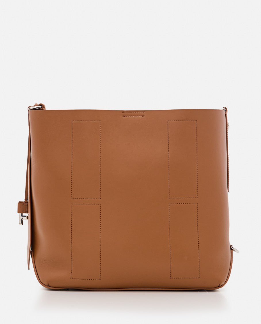 Hogan Brown H01r Hobo Medium Bag