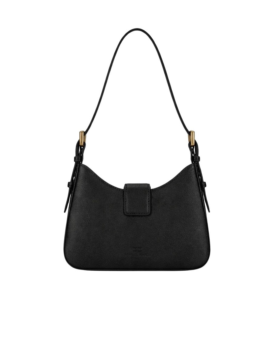 Elisabetta Franchi Black Bag With Charm
