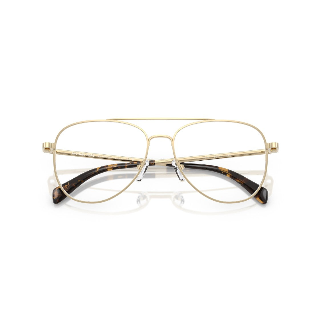 Michael Kors 0Mk3089 Classic Aviator Eyeglasses With Gold Finish