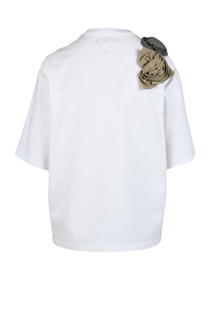 Prada Cotton T-Shirt - White