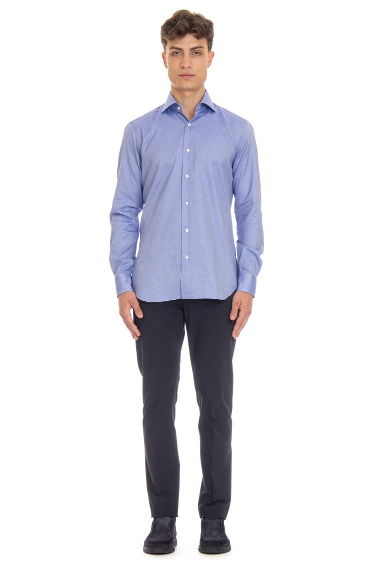 Barba Royal Oxford Tailored Shirt Black Label