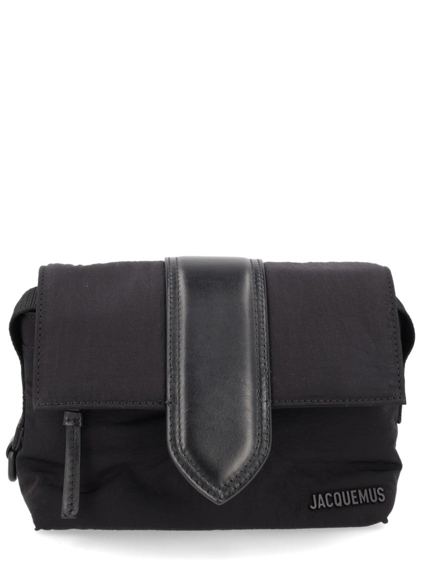 Jacquemus Neutrals Le Bambino Rectangular Flap Shoulder Bag