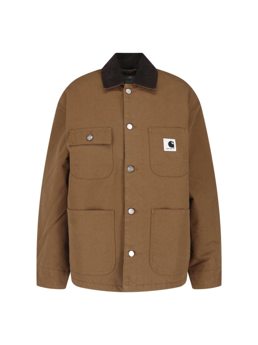 Carhartt Wip Brown Og Michigan Cotton Jacket