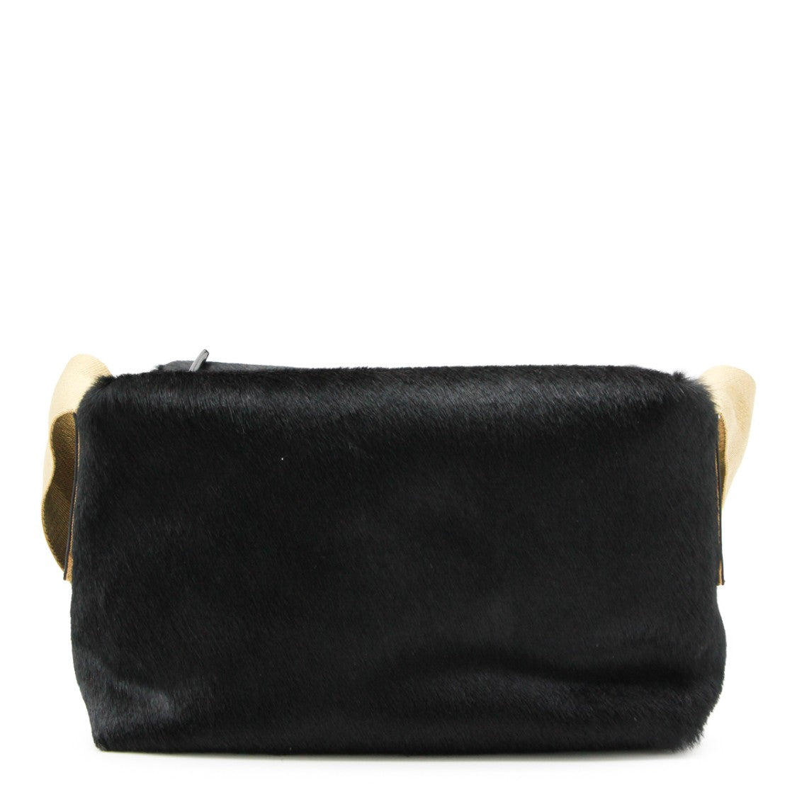 Uma Wang Black Leather Shoulder Bag