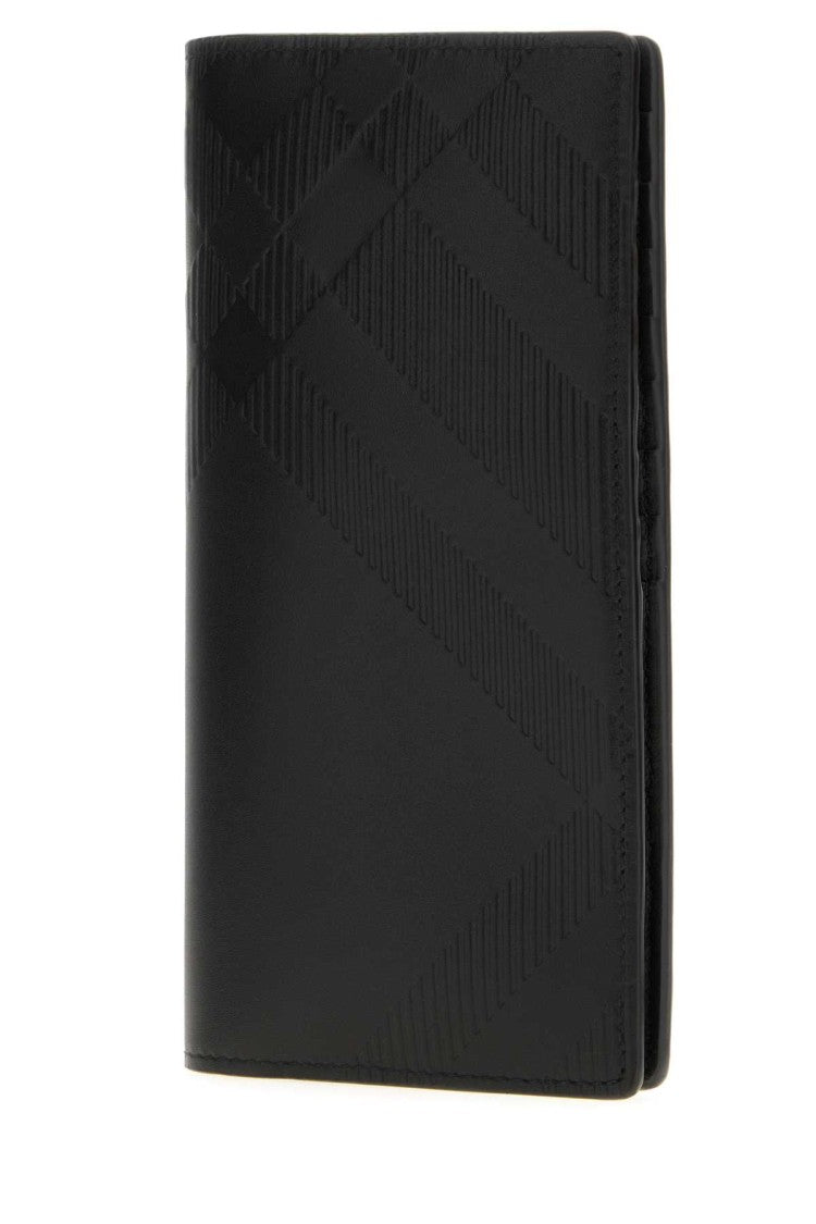 Burberry Black Leather Card Holder