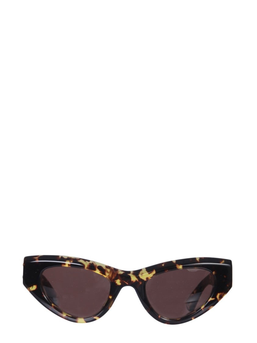 Bottega Veneta Cat-Eye Sunglasses With Distinctive Bridge Design