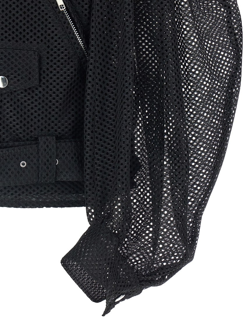 Comme Des Garçons Mesh Fabric Jacket