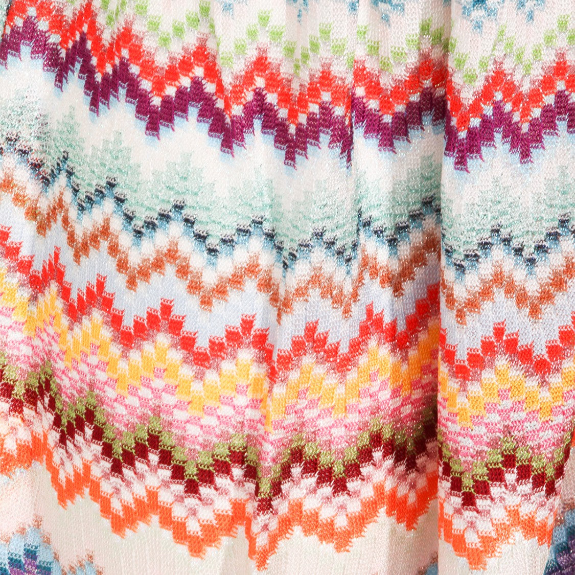Missoni Zigzag Patterned Shorts With Relaxed Fit