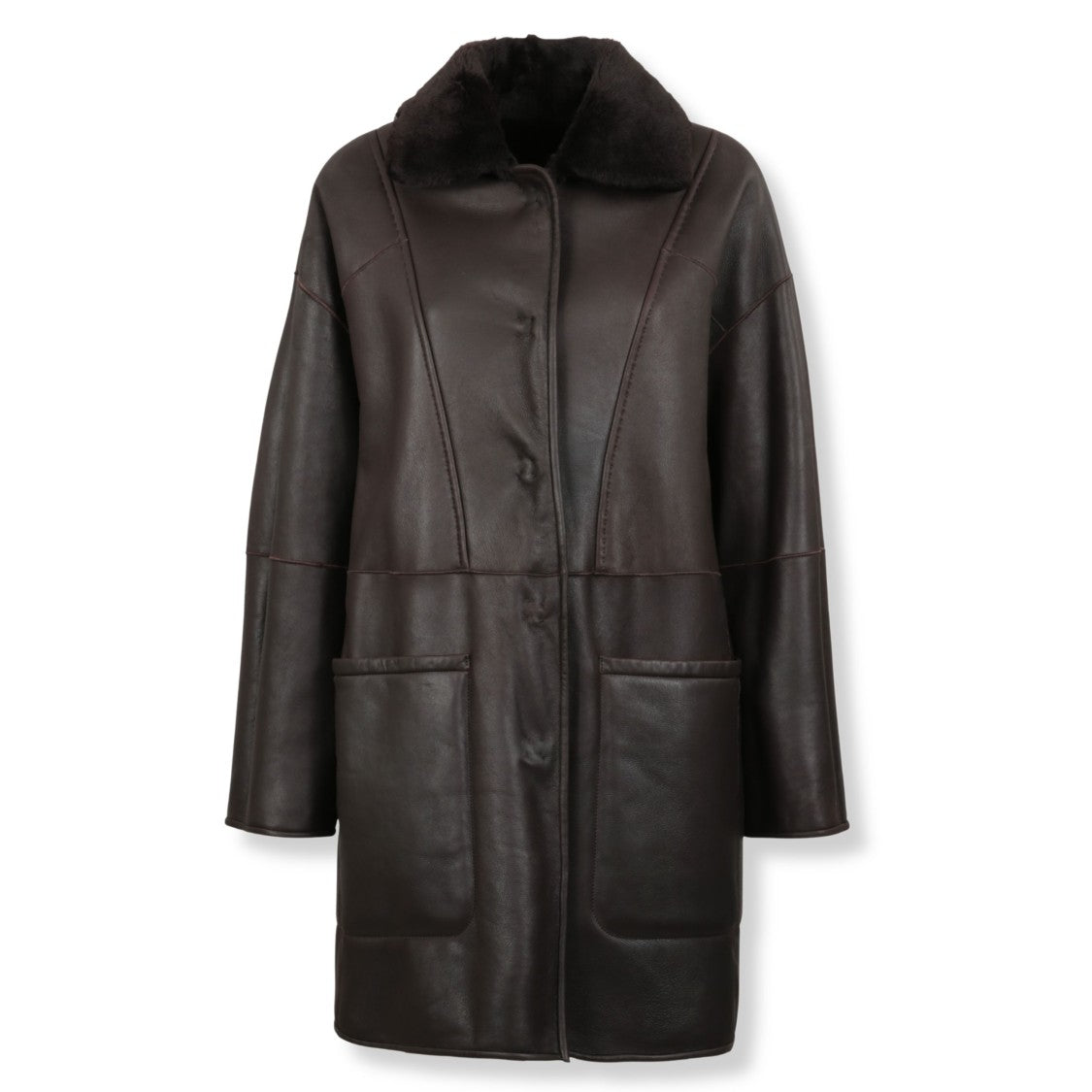 Max Mara Reversible Shearling Coat
