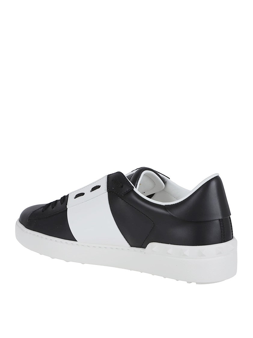 Valentino Garavani Low-Top Sneakers With Contrasting Band And Rubber Studs