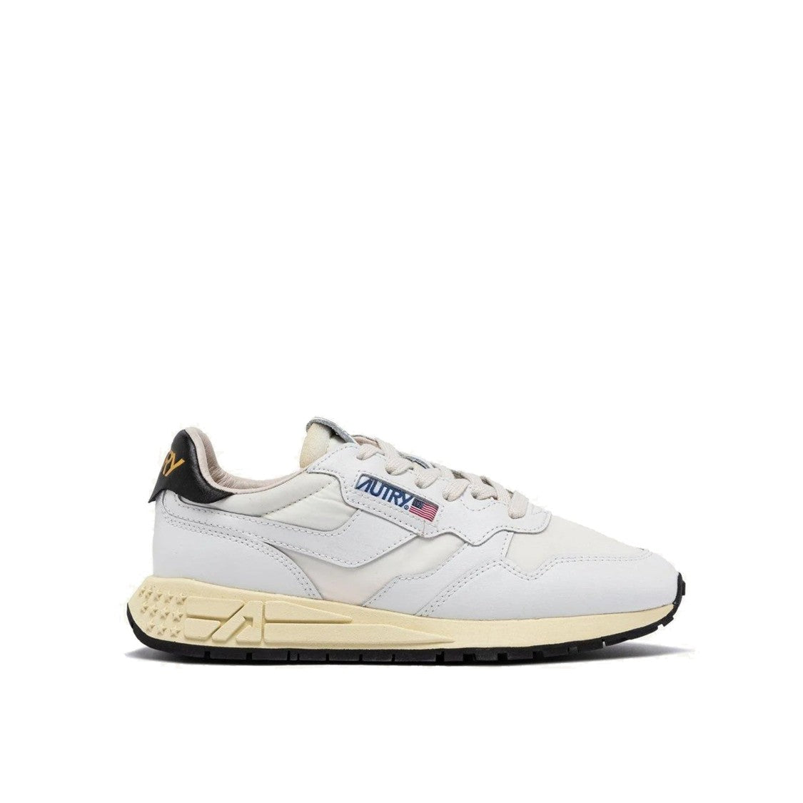 Autry Reelwind Sneakers With Distinctive Round Toe And Classic Lace-Up Design