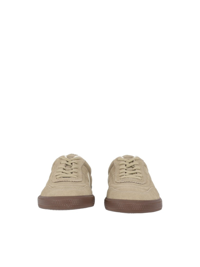 Veja Taupe Panenka Suede Low-Top Sneakers