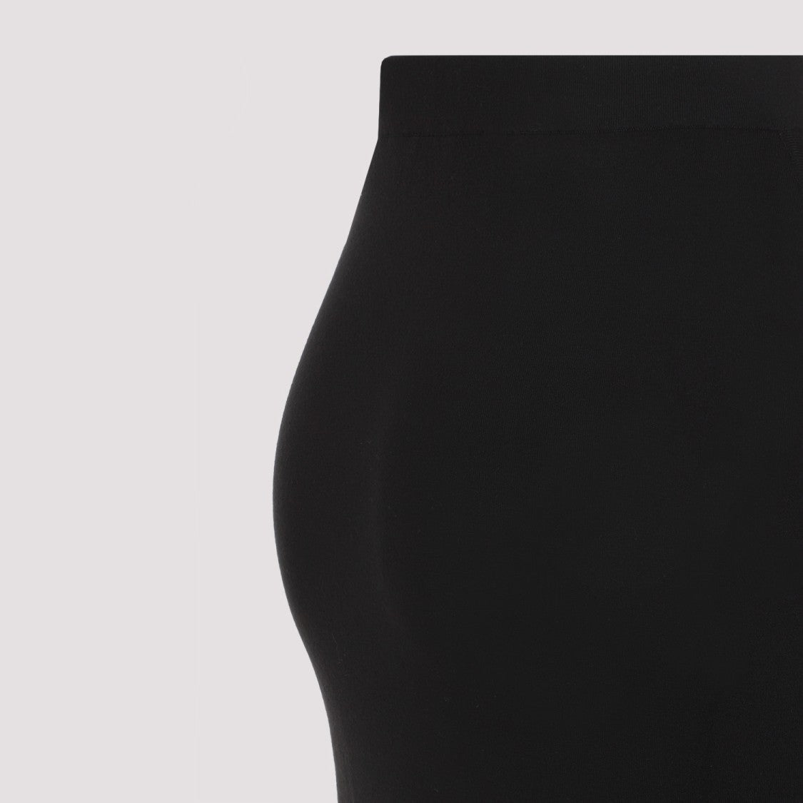 Saint Laurent Black Wool Pencil Skirt