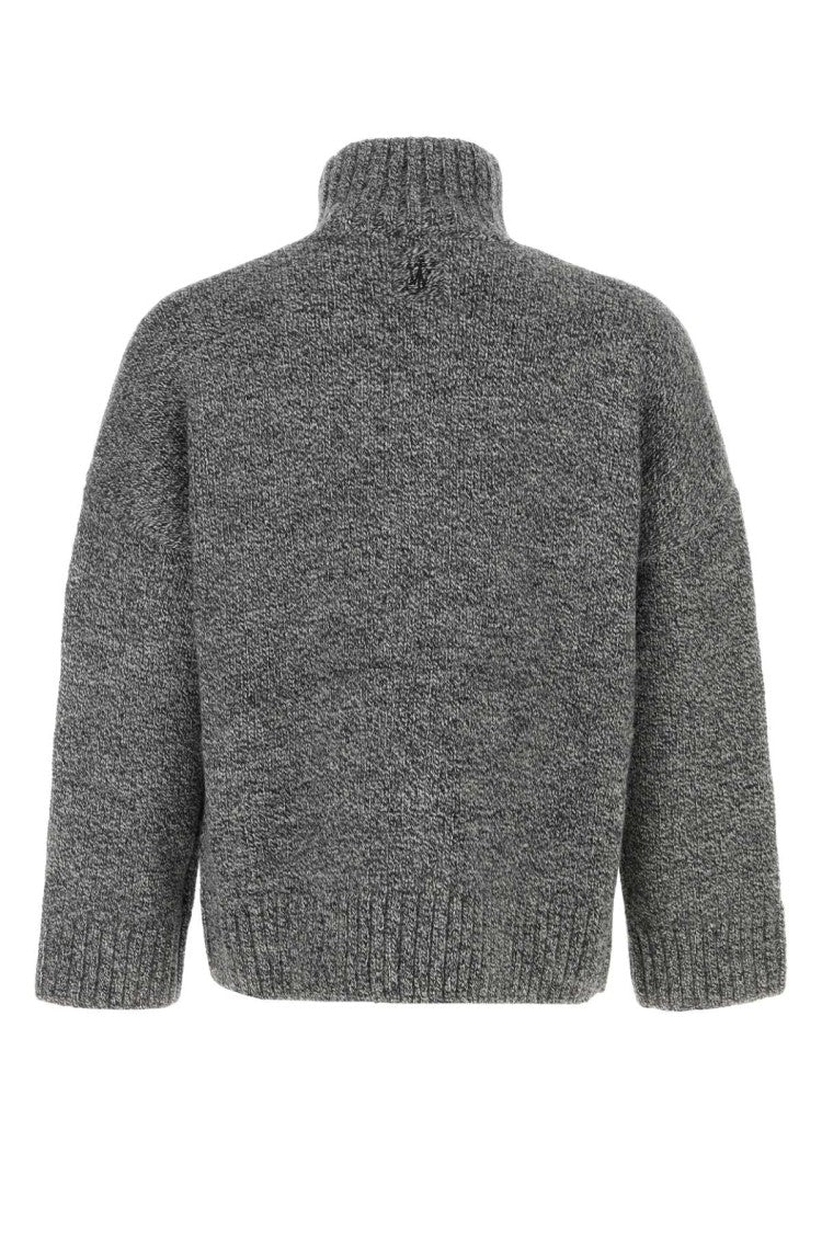 J. W. Anderson Melange Grey Wool Blend Sweater