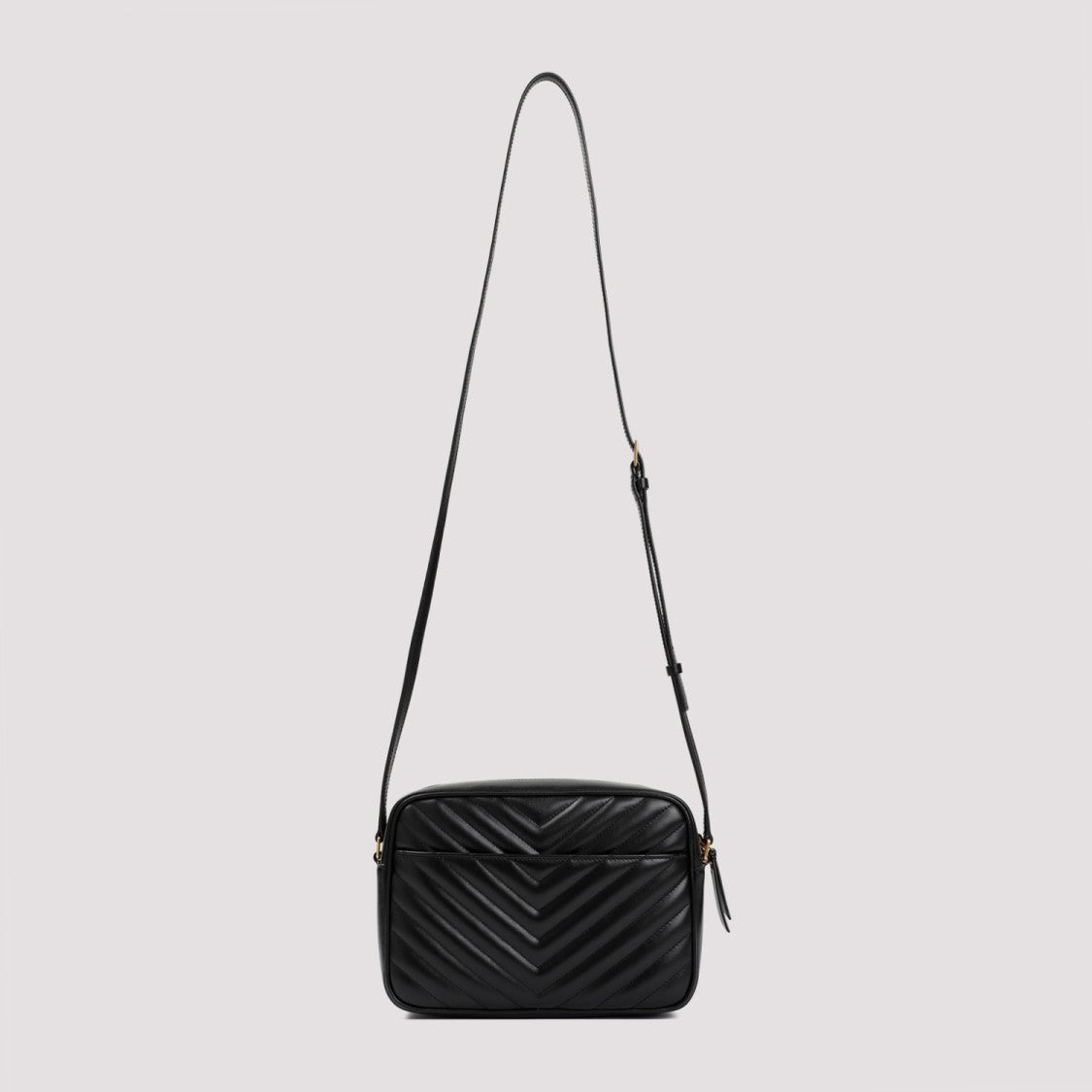 Saint Laurent Black Calf Leather Lou Bag