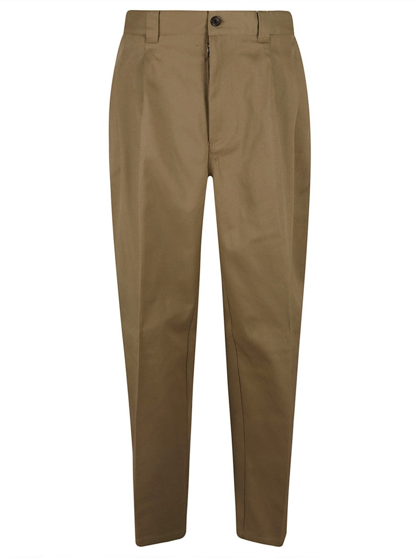 Maison Margiela Tailored Beige Trousers