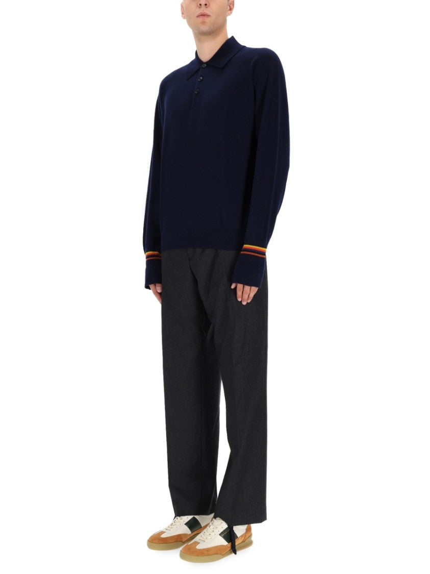 Paul Smith Long-Sleeve Cashmere Sweater