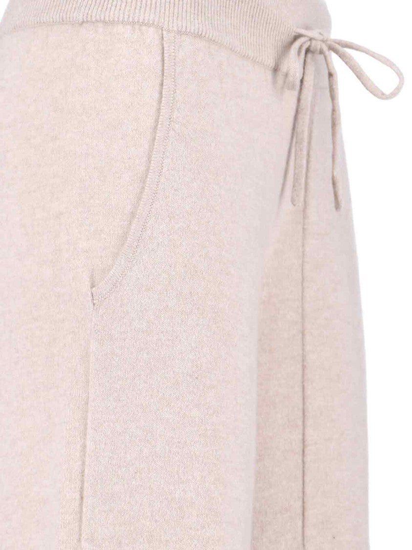 Lisa Yang Cashmere Track Pants – Beige