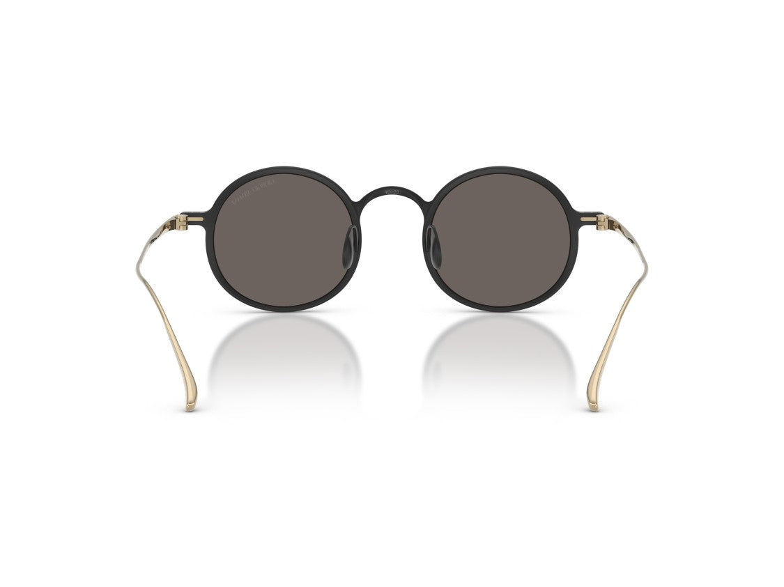 Giorgio Armani 0Ar6173t Titanium Round Sunglasses