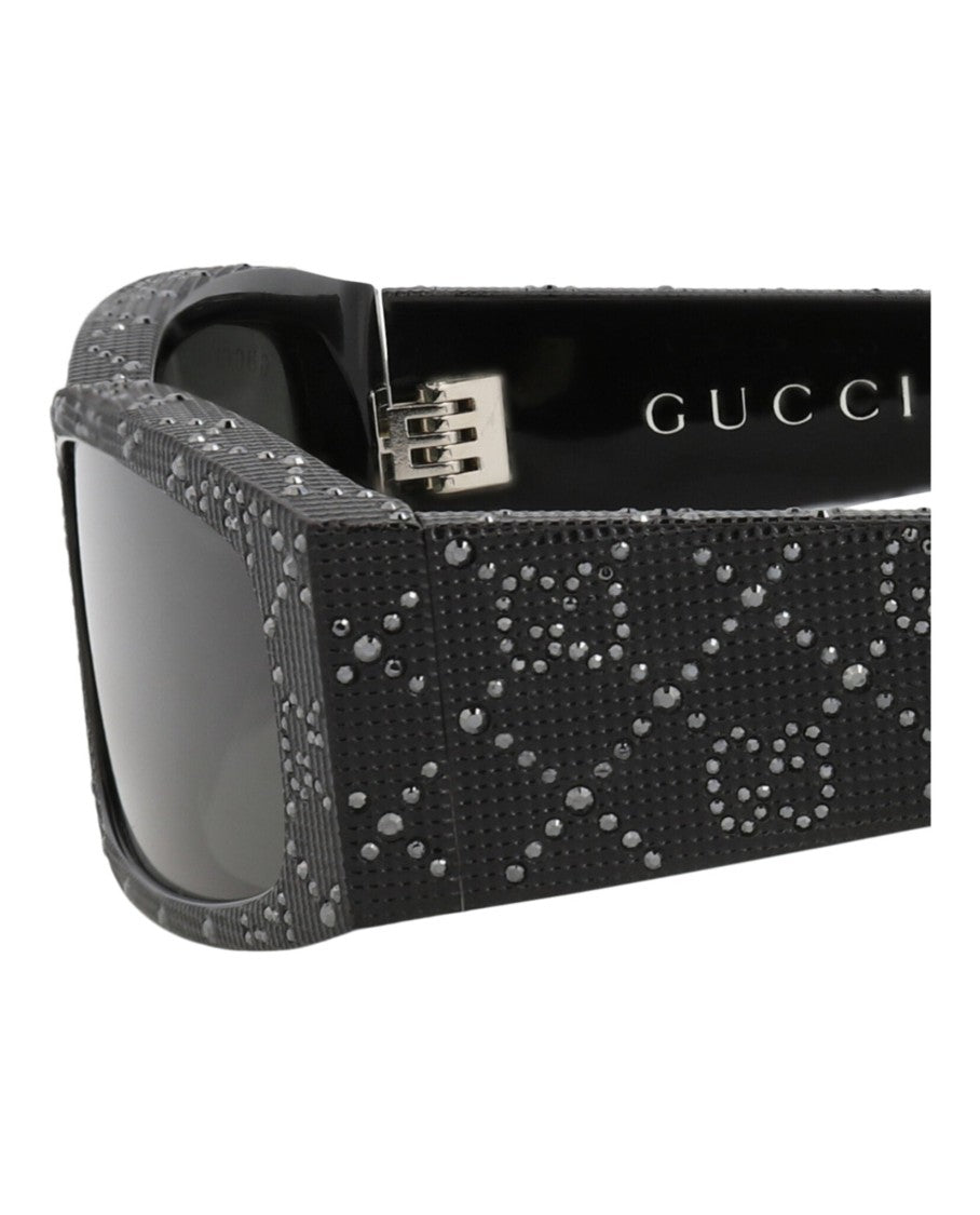 Gucci Square-Frame Recycled Acetate Sunglasses