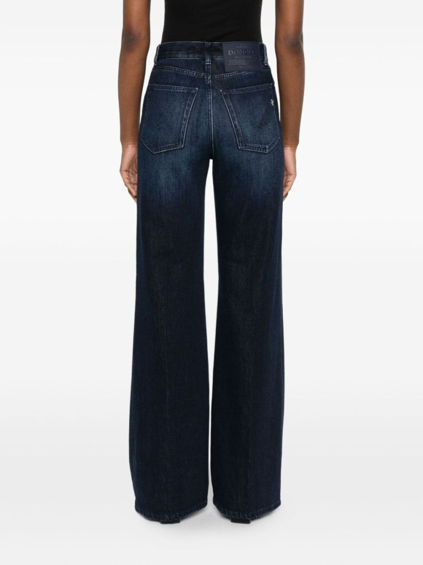 Dondup Straight-Leg Jeans With Mid-Rise Waist